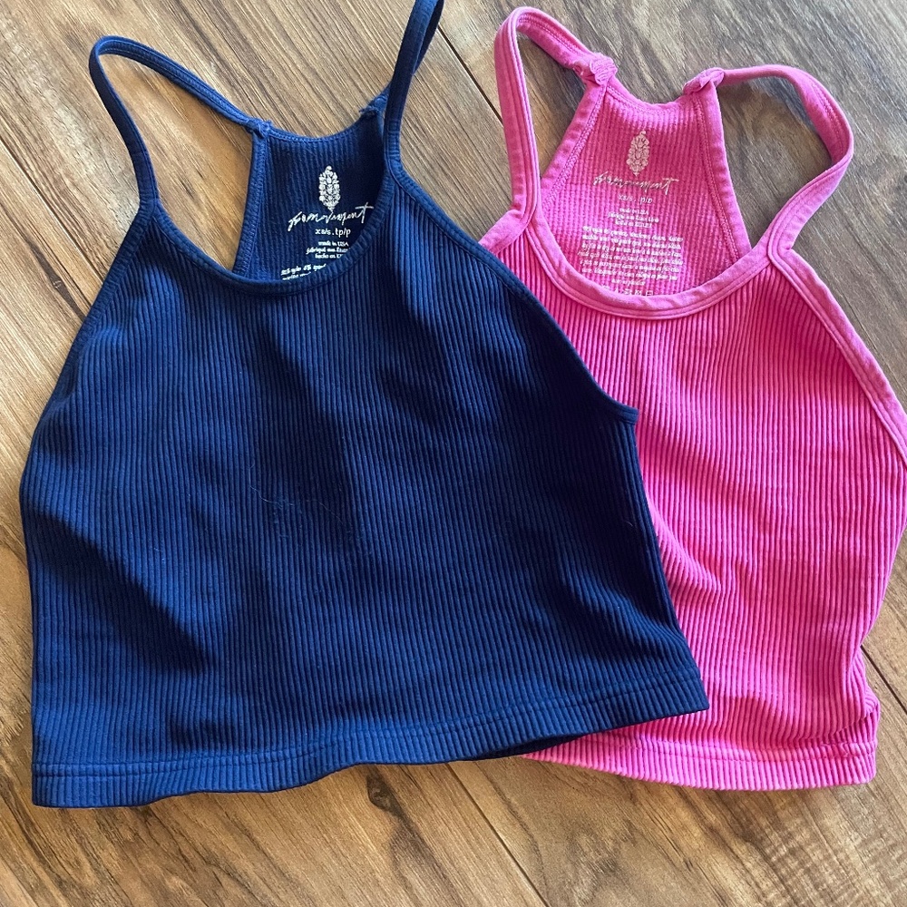 Two Free People Movement Tanks